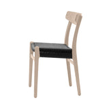 CH23 Dining Chair: Black + Soaped Oak