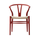 CH24 Wishbone Chair: Natural + Falu