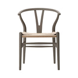 CH24 Wishbone Chair: Natural + Slate