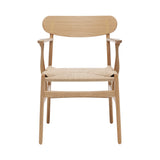 CH26 Dining Chair: Natural + Oiled Oak