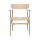 CH26 Dining Chair: Natural + Soaped Oak
