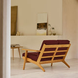 CH292 Sofa with Footstool: LS
