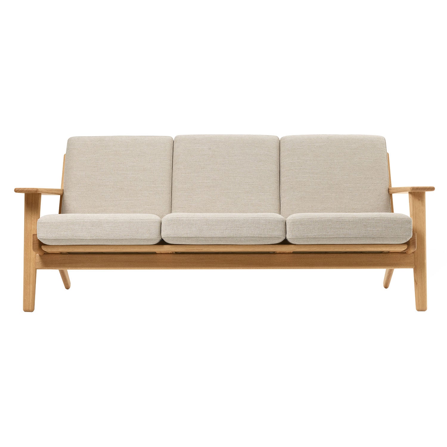 CH293 Sofa: Oiled Oak