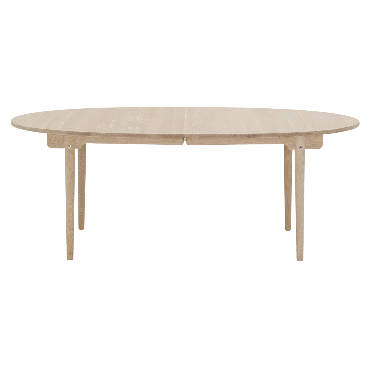 CH338 Dining Table: Soaped Oak