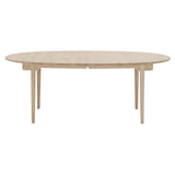 CH338 Dining Table: Soaped Oak