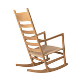 CH45 Rocking Chair: Natural Paper Cord + Oiled Oak