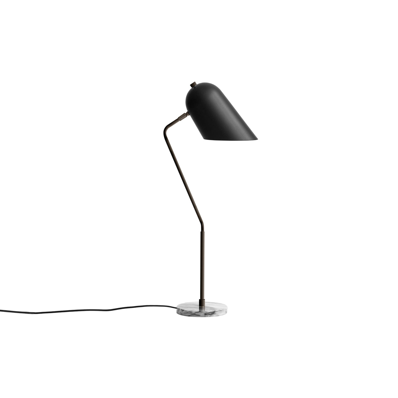 Cliff Table Lamp: Black + Graphite