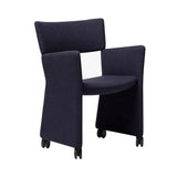 Crown Armchair with Castors