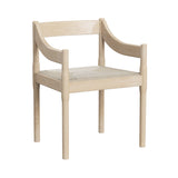 Carimate Armchair: Untreated beech