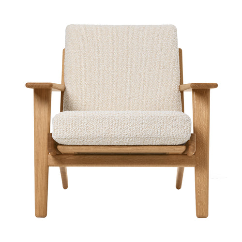 CH290 Lounge Chair: Oiled Oak + Storr