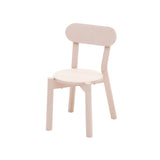 Castor Kids Chair: Pink White