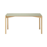 Castor Dining Table: Linoleum + Medium - 59.1