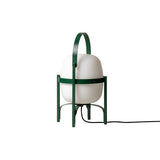 Cesta Exterior Table Lamp: Green