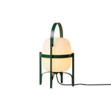 Cesta Exterior Table Lamp: Green