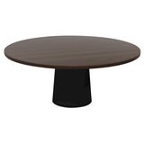 Container Round Table: XXL + Cinnamon Stained + Black