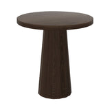 Container Round Table: Extra Small + Bodhi Cover + Cinnamon Stained + Cinnamon