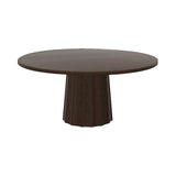 Container Round Table: Extra Large + Bodhi Cover + Cinnamon Stained + Cinnamon