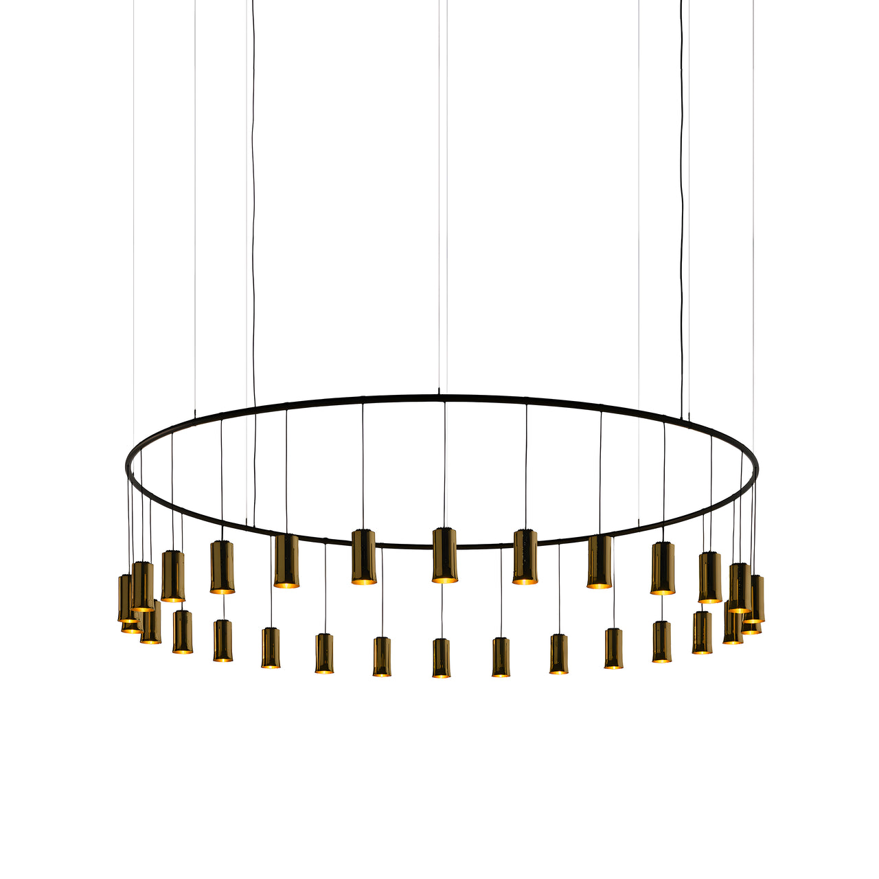 Cirio Circular Pendant Lamp: Medium - 118.1