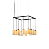 Cirio Cuadrada Pendant Lamp: White Porcelain