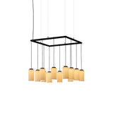 Cirio Cuadrada Pendant Lamp: White Pana Porcelain