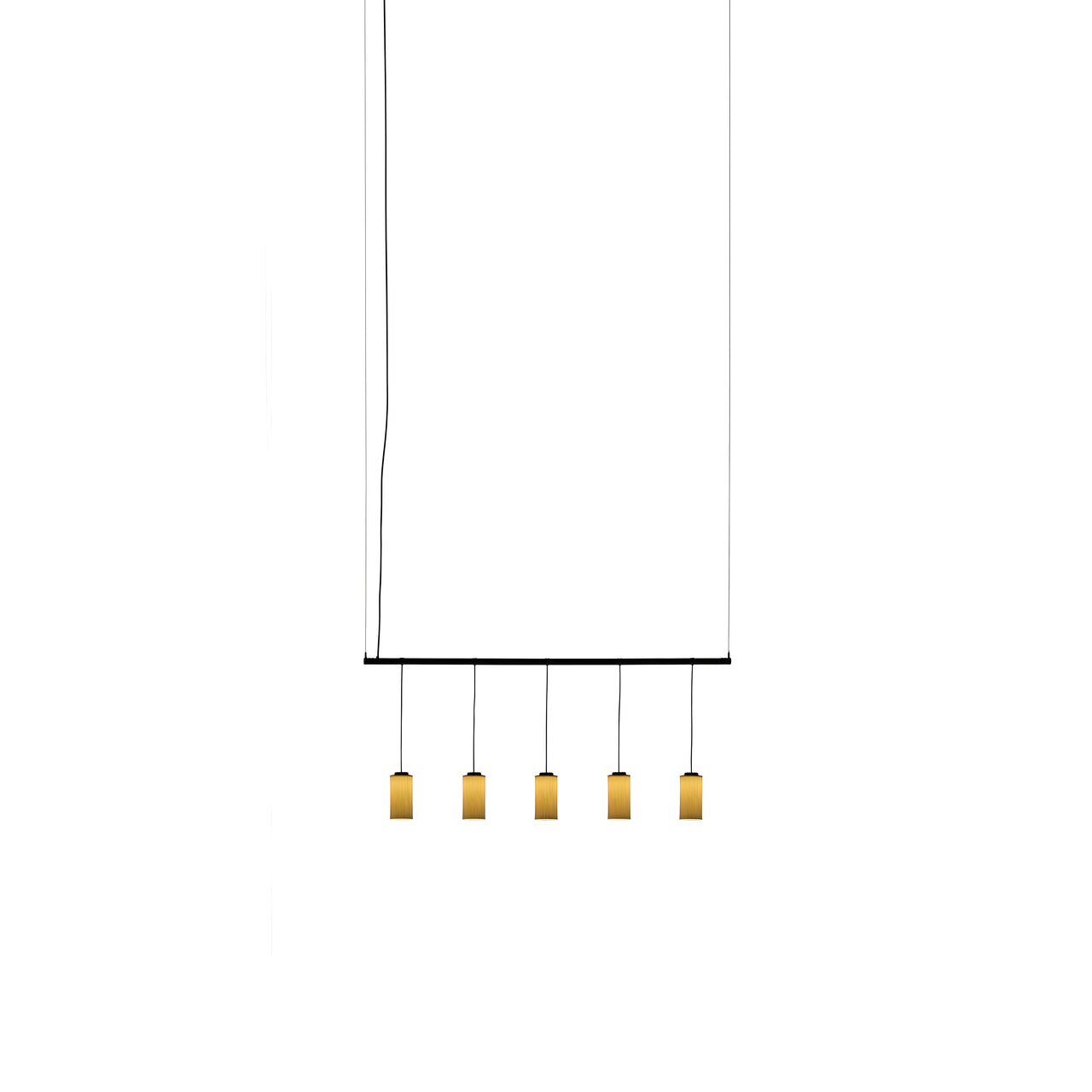 Cirio Lineal Pendant Lamp: 1 + White Porcelain