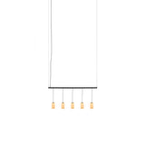 Cirio Lineal Pendant Lamp: 1 + White Opal Glass