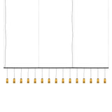 Cirio Lineal Pendant Lamp: 3 + White Porcelain