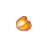 Pebble Pendant Light: A + Citrine + Citrine