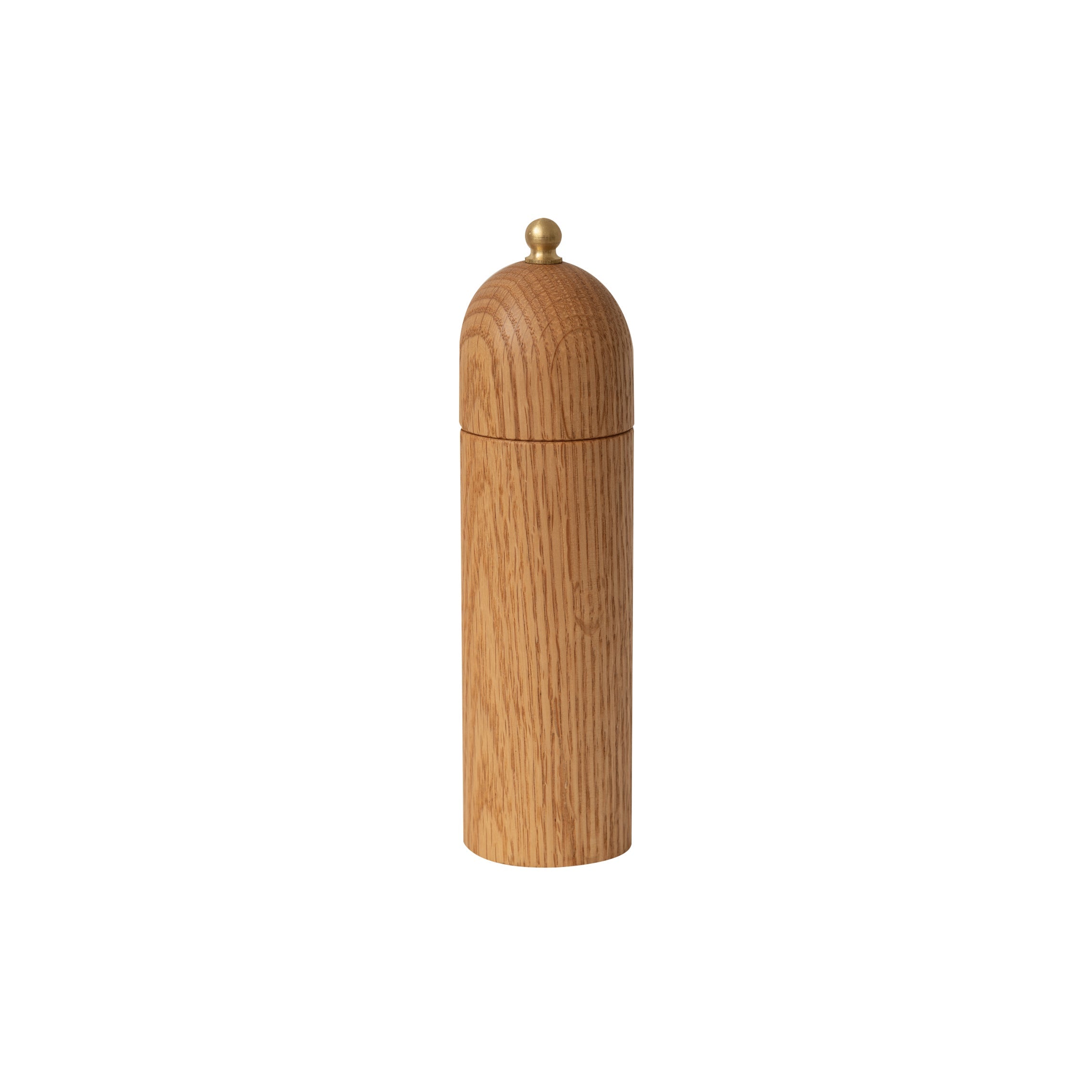Clod Salt Mill: Oak