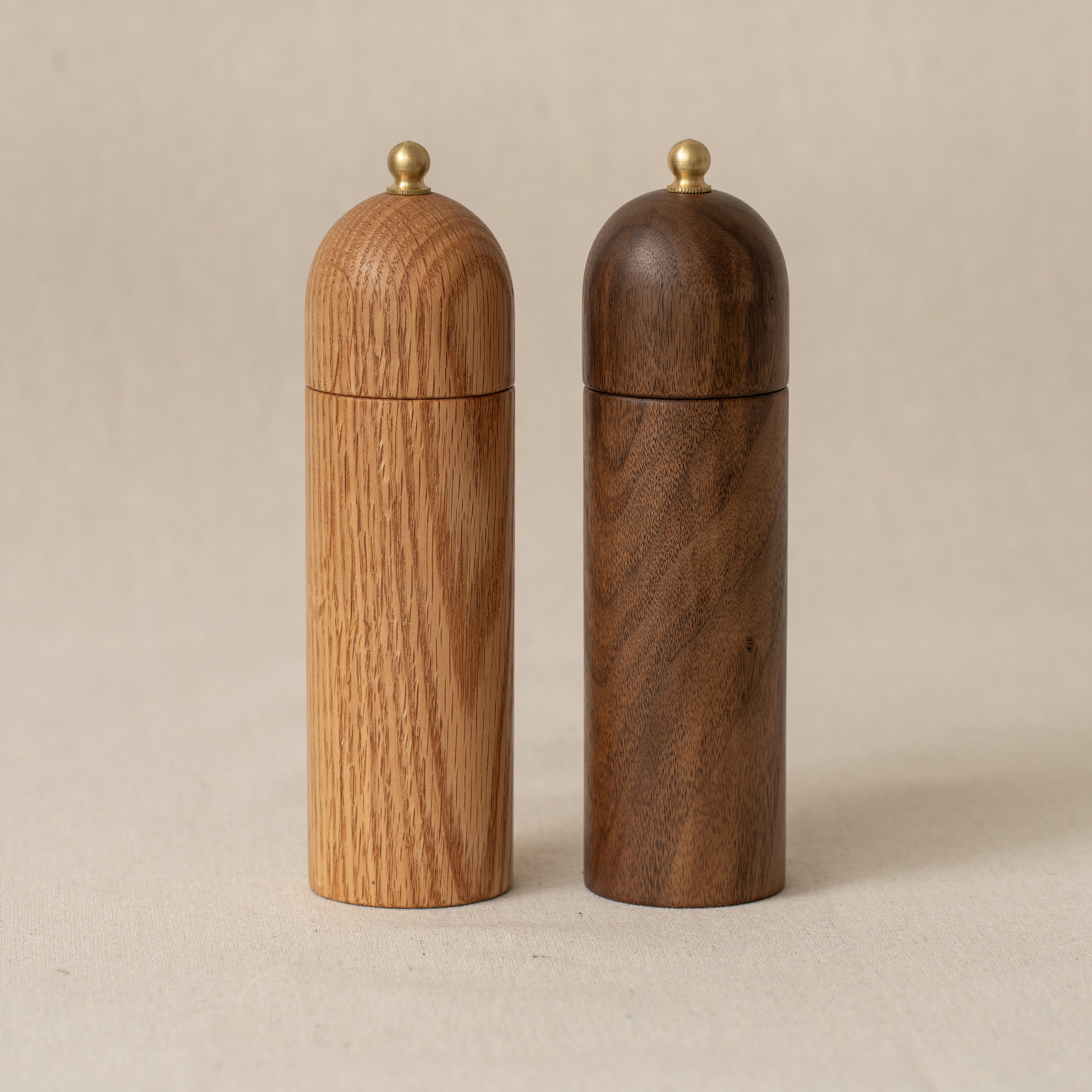Clod Salt + Nob Pepper Mill: LS