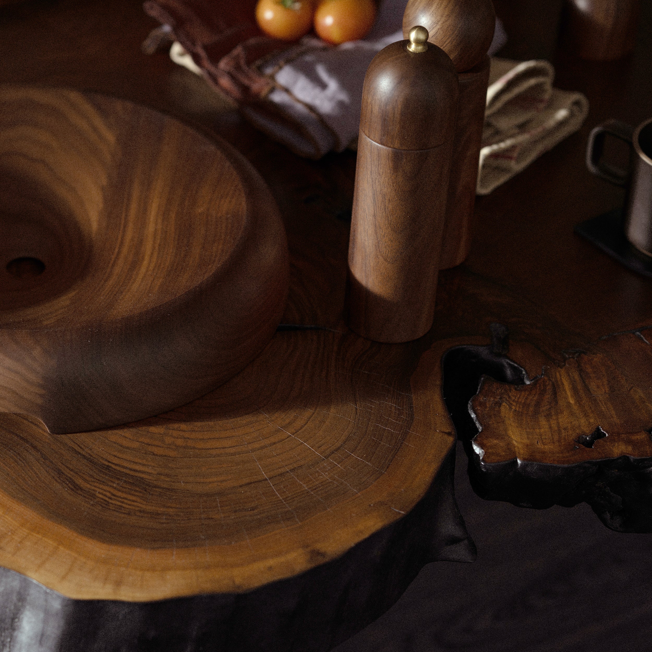 Clod Salt + Nob Pepper Mill: LS