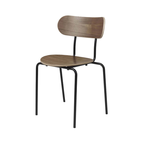 Coco Chair Stacking: Lacquered Walnut
