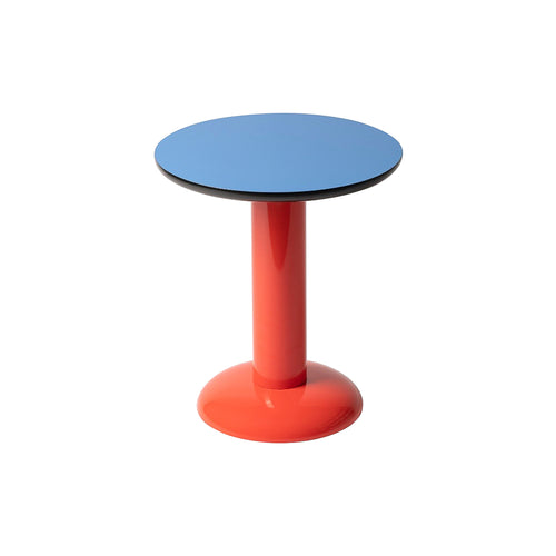 Thing Side Table: Large + Tropical + Blue + Red