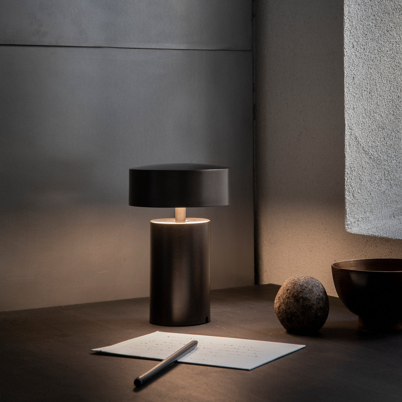 Column Portable Table Lamp