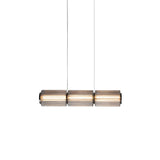Column 175 Horizontal Pendant: 3 Units + Carbon