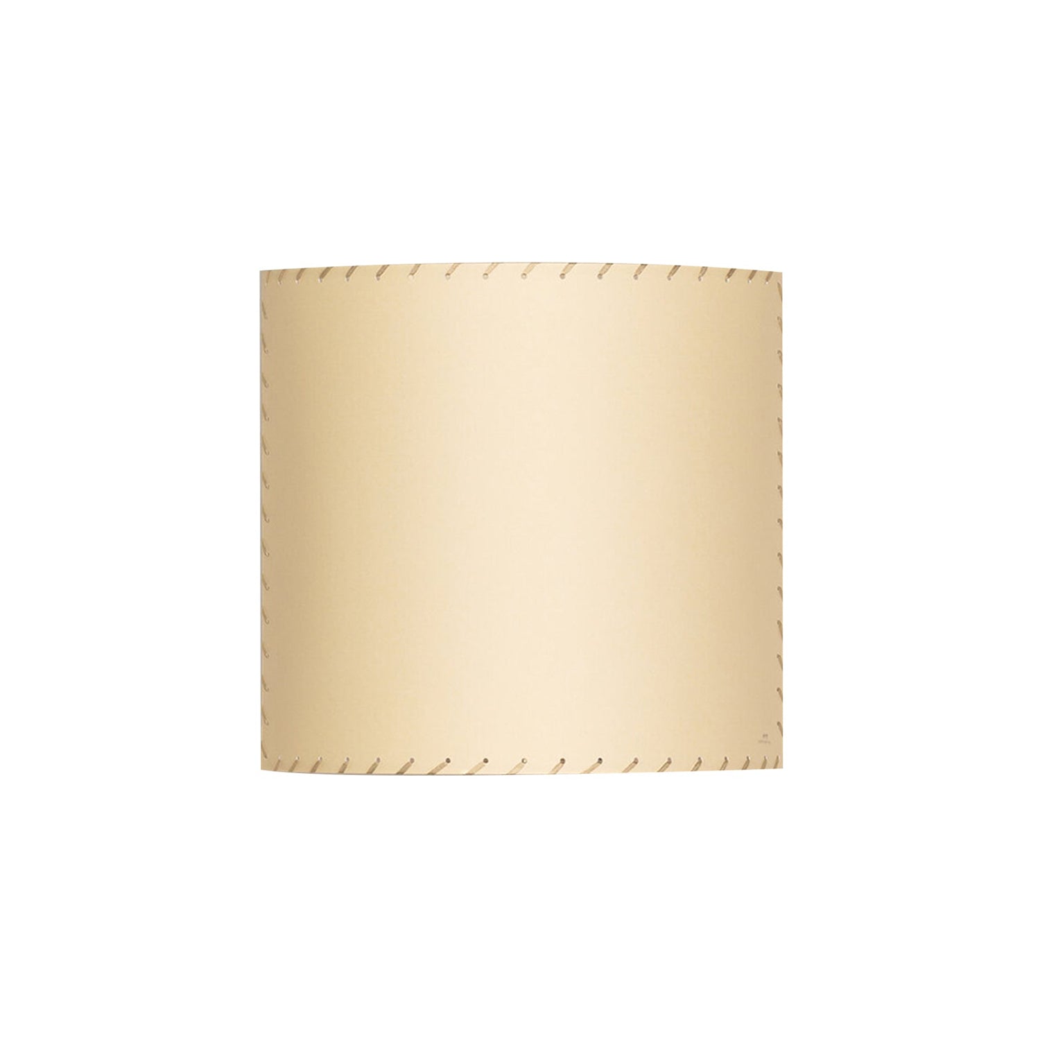 Comodín Wall Lamp: Square + Stitched Beige Parchment
