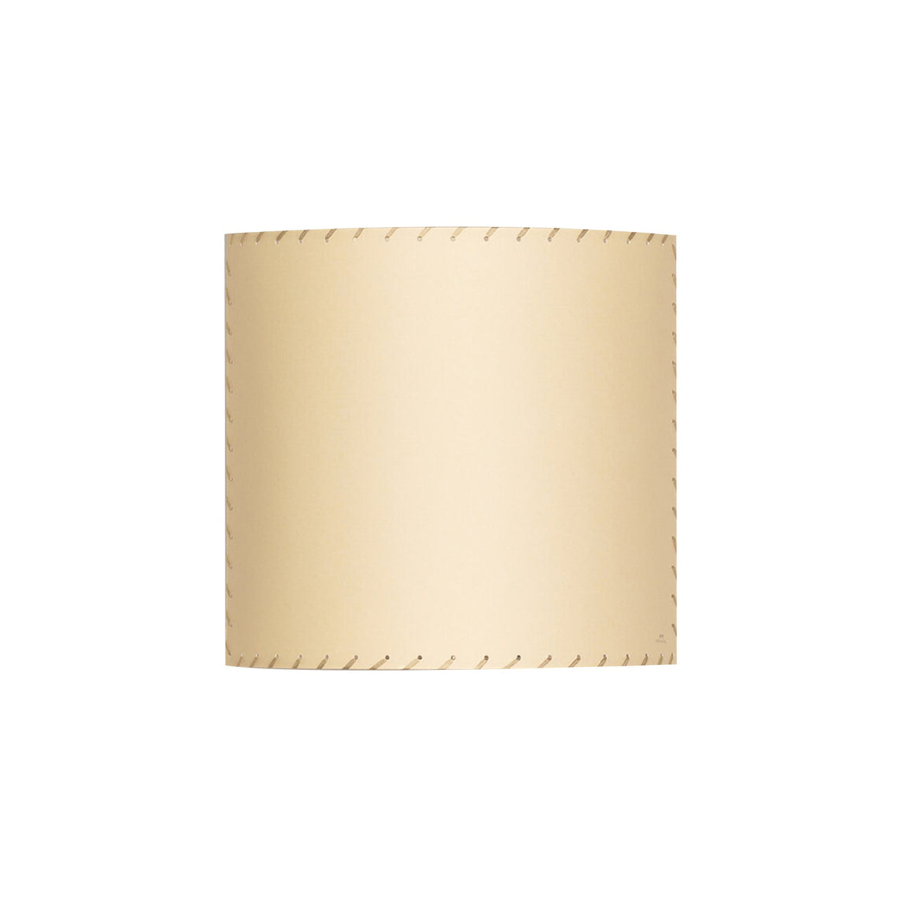 Comodín Wall Lamp: Square + Stitched Beige Parchment