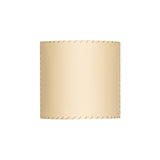 Comodín Wall Lamp: Square + Stitched Beige Parchment