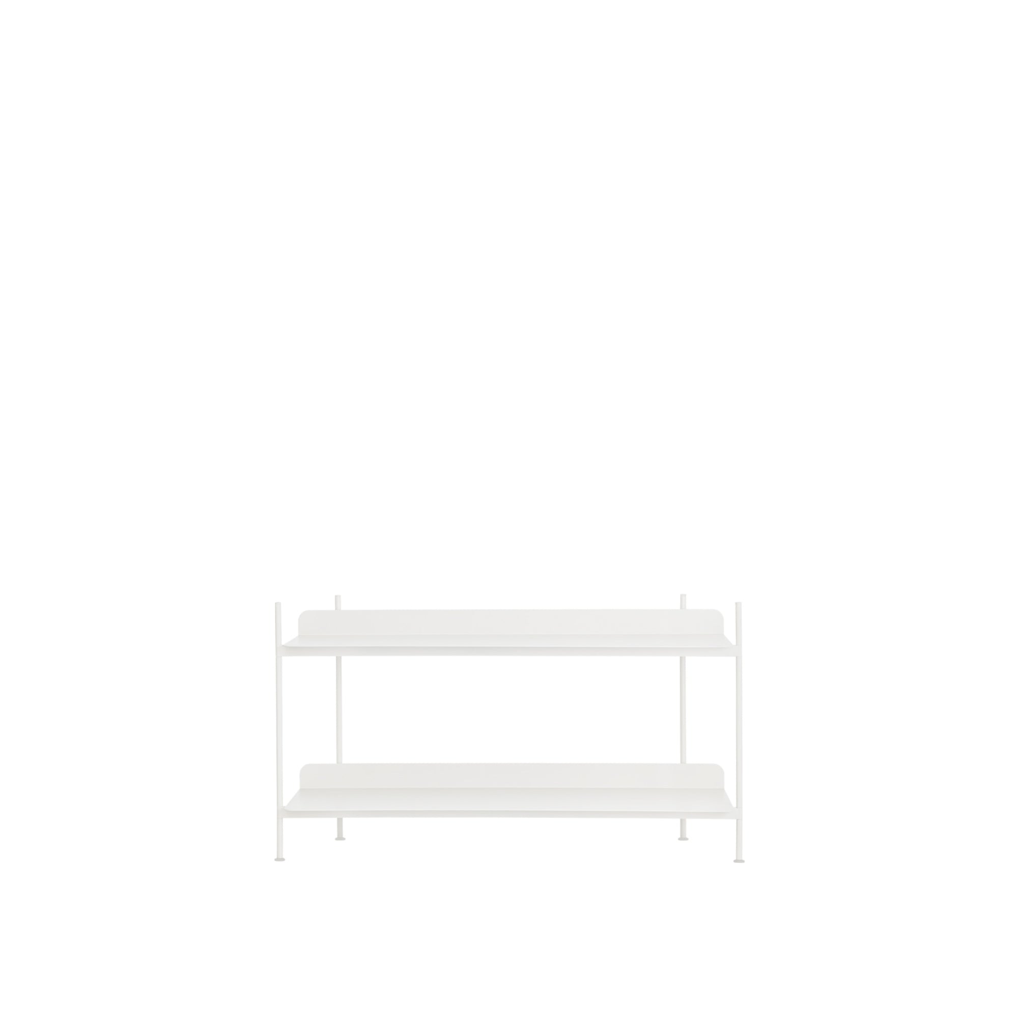 Compile Shelving System: Configuration 1 + White