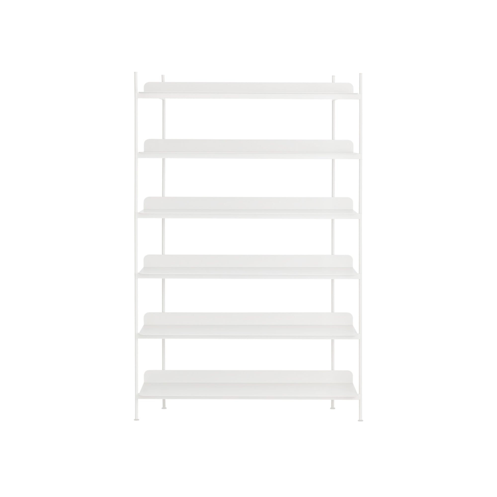 Compile Shelving System: Configuration 4 + White