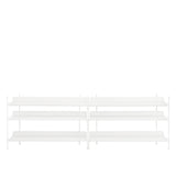 Compile Shelving System: Configuration 6 + White