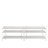 Compile Shelving System: Configuration 6 + Grey