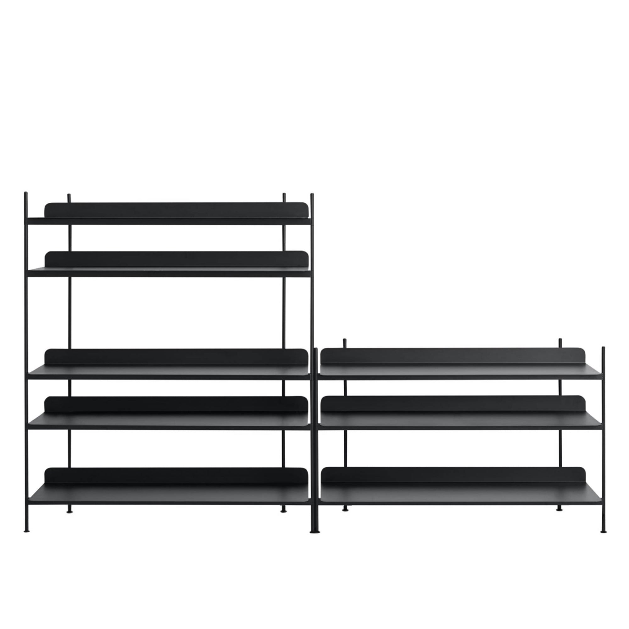 Compile Shelving System: Configuration 7 + Black