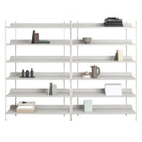 Compile Shelving System: Configuration 8 + Grey