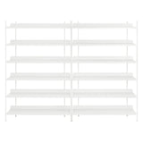 Compile Shelving System: Configuration 8 + White