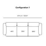 In Situ Modular Sofa: 3 Seater