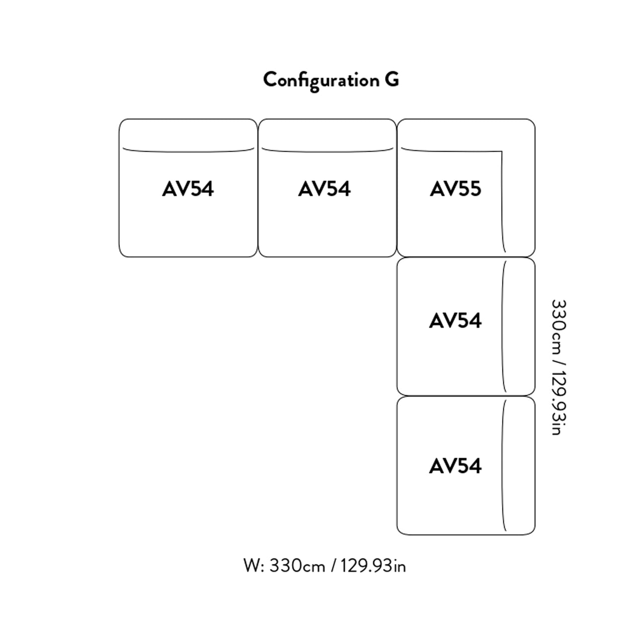 Hi Lo Sofa Modular