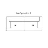 Connect Modular Sofa: Configuration 1