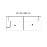 Connect Modular Sofa: Configuration 2