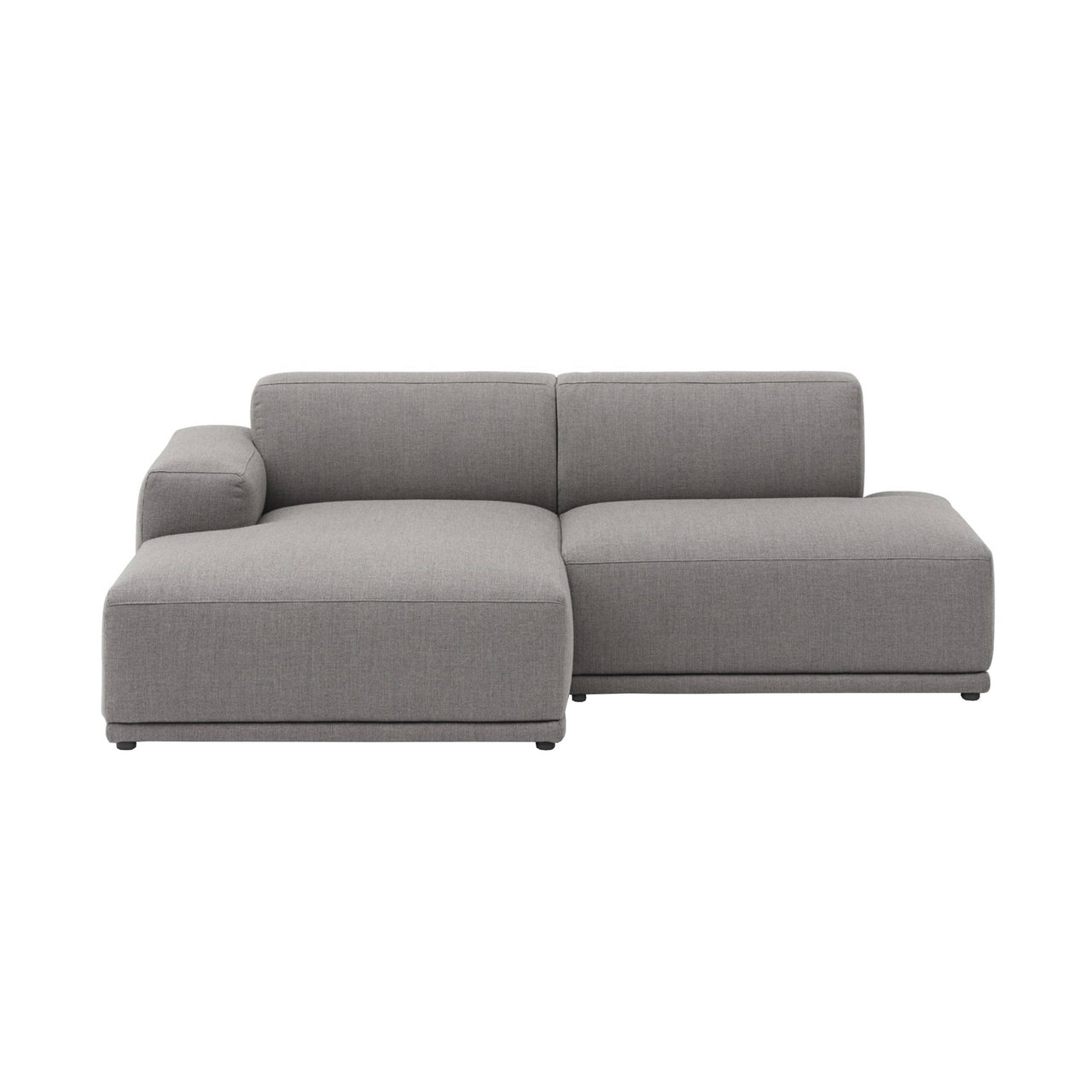 Connect Soft Modular Sofa: 2 Seater + Configuration 3 + Re-Wool 128